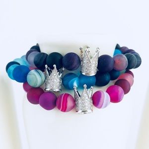AGATE | Queen Agate Beaded Bracelets